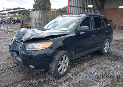 2009 Hyundai Santa Fe Limited z USA, uszkodzony, nr VIN 5NMSH13EX9H241558